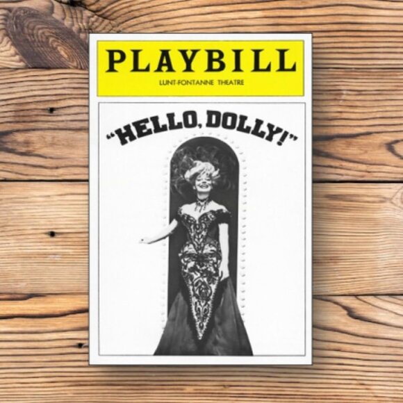 Hello Dolly Playbill Broadway Musical Refrigerator Fridge Locker Tool Box Magnet - Picture 1 of 2